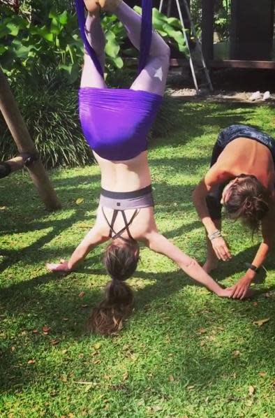 The 31-year-old gushed about her time in Bali on Instagram saying her "body and mind have never felt so clear" and she received "some much-needed body and nutrition schooling" while there. Looks like the star was put to work while she was away!