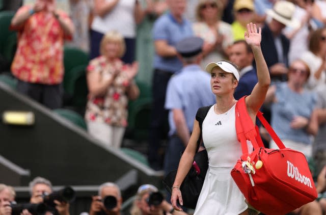 Elina Svitolina was a crowd favourite during her run to the semi-finals 