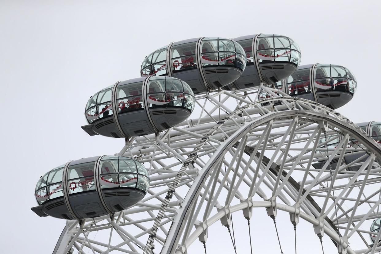 Tourists were trapped on the London eye for nearly three hours during the terror attack in Westminster: Jonathan Brady/PA