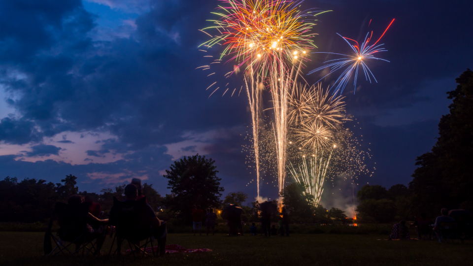 There are still ways to watch fireworks this year.