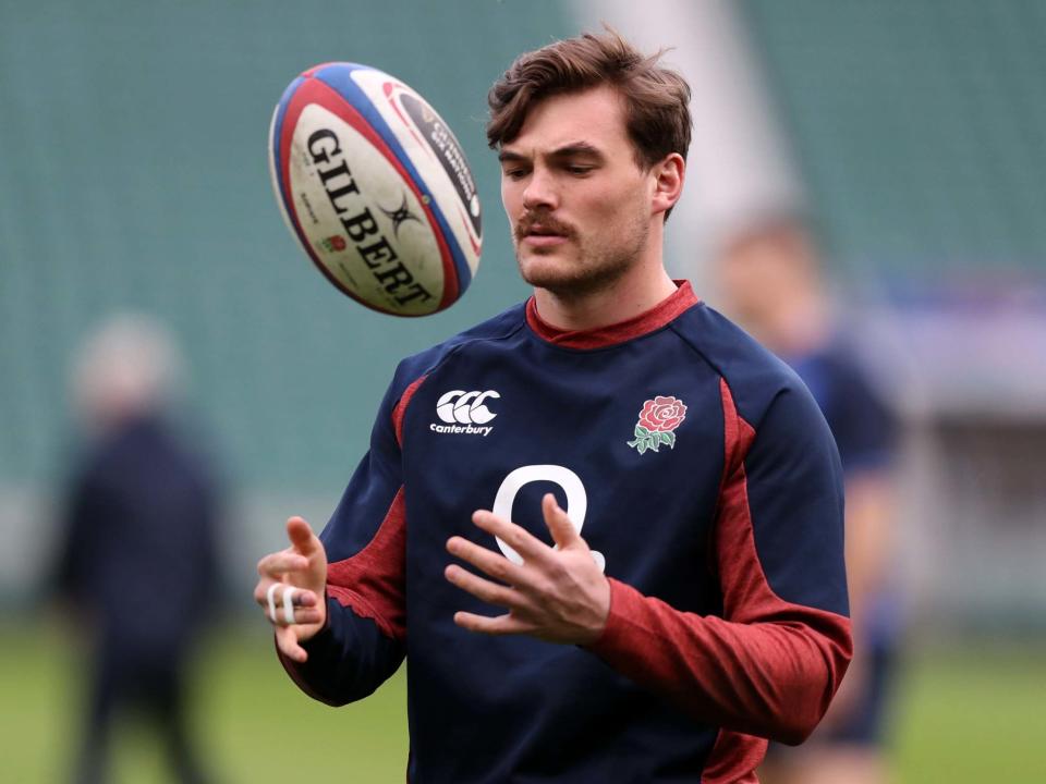 George Furbank has been left out of England's Six Nations clash with Ireland as he is 'not fit enough': Getty