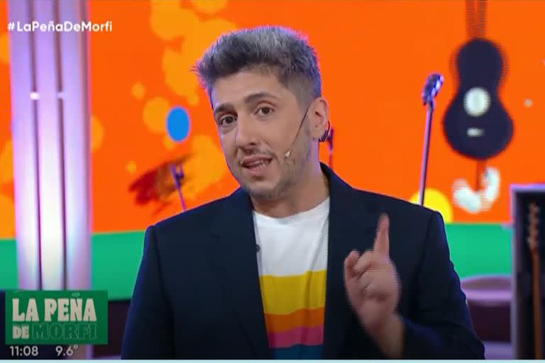 Jey Mammon no sólo conduce junto a Jésica Cirio La peña de morfi, sino que también logra grandes entrevistas con invitados destacados del mundo artístico