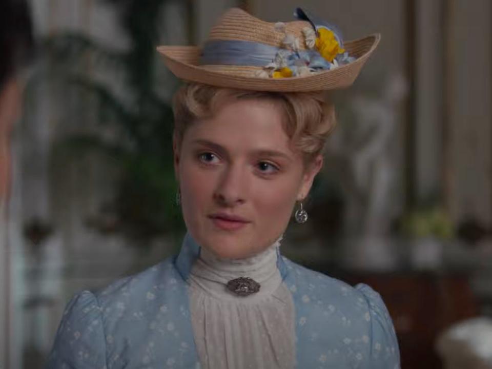 Louisa Jacobson as Marian Brook in HBO’s The Gilded Age (HBO)