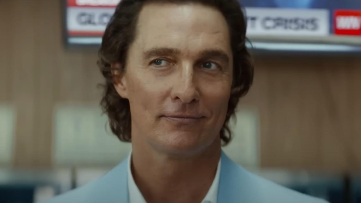  Matthew McConaughey in Salesford commercial 