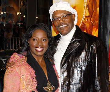 LaTanya Richardson and Samuel L. Jackson at the Hollywood premiere of Paramount Pictures' Coach Carter