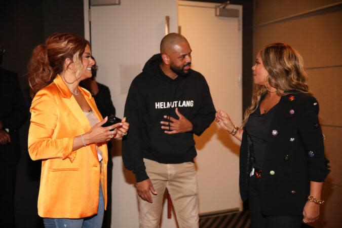 Robyn Dixon, Juan Dixon and Gizelle Bryant