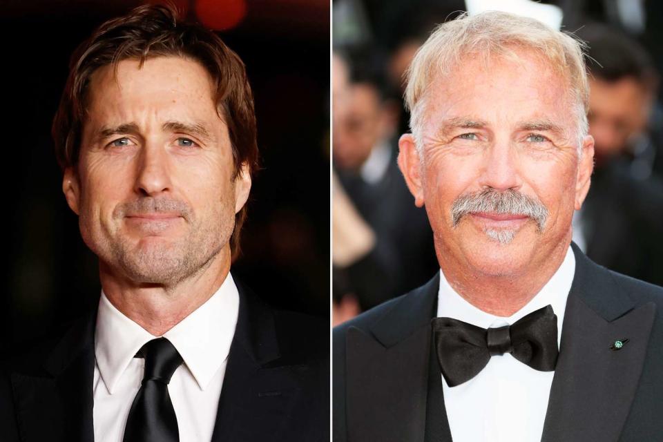 <p>Taylor Hill/WireImage; JB Lacroix/FilmMagic</p> Luke Wilson (left); Kevin Costner