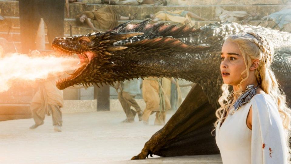 daenerys drogon meereen game of thrones