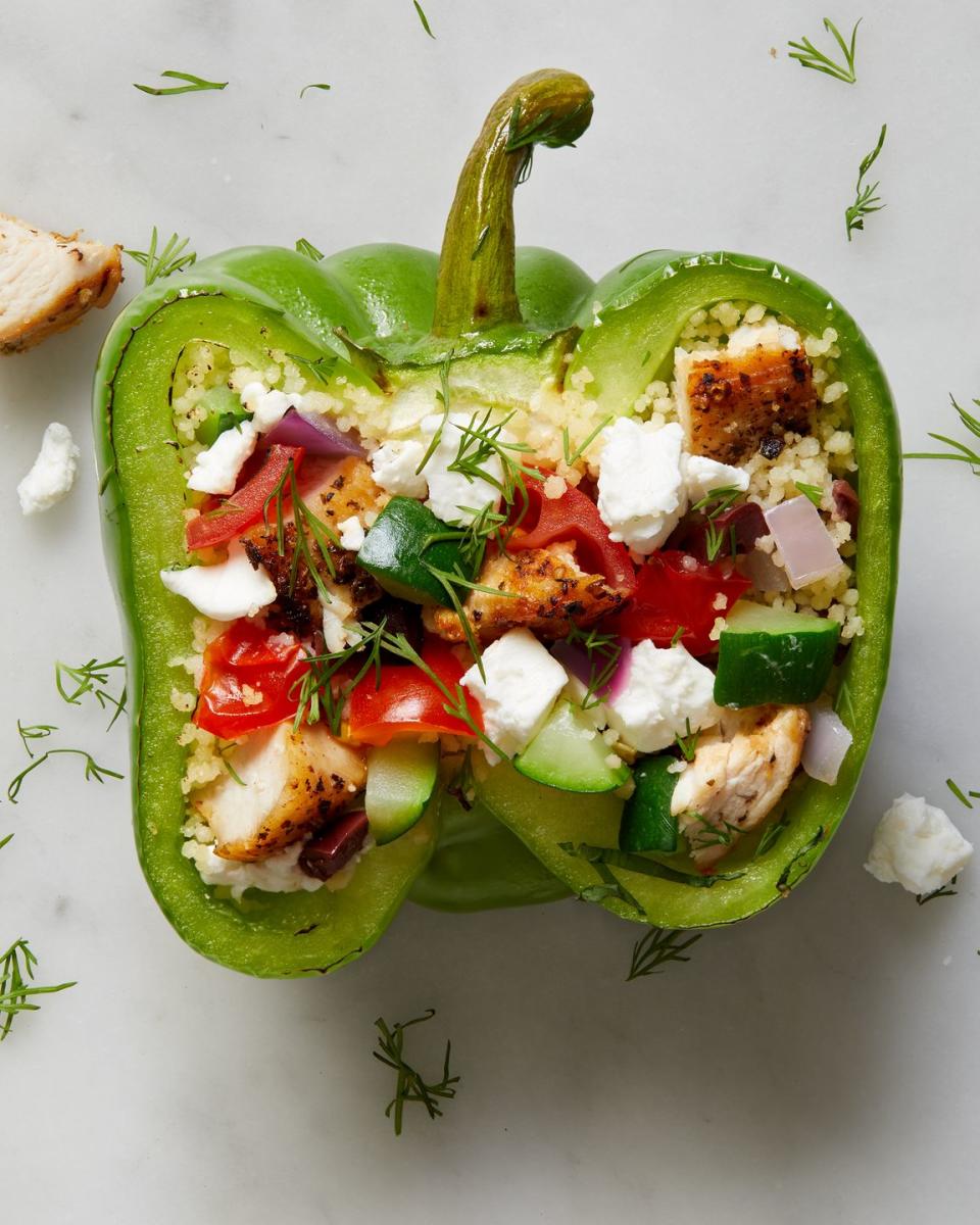 Greek-Stuffed Peppers