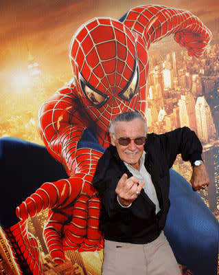 Stan Lee at the Los Angeles premiere of Columbia Pictures' Spider-Man 2