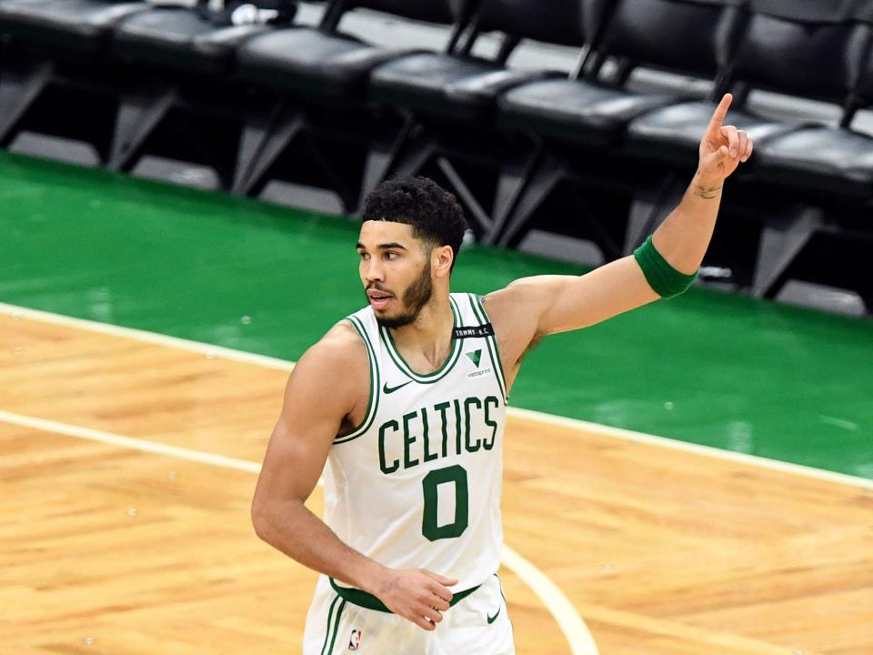At 23, Boston Celtics forward Jayson Tatum's growth and trajectory are pointing toward superstar status.