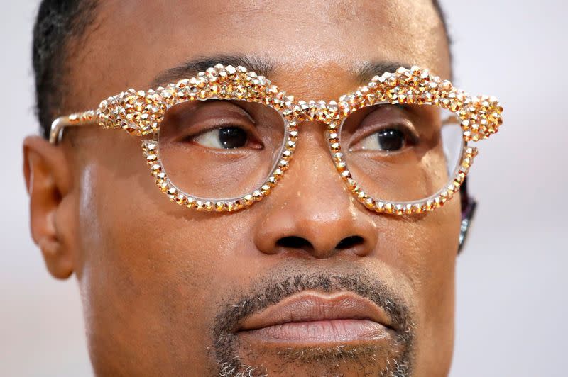 FILE PHOTO: Billy Porter poses on the red carpet during the Oscars arrivals at the 92nd Academy Awards in Hollywood