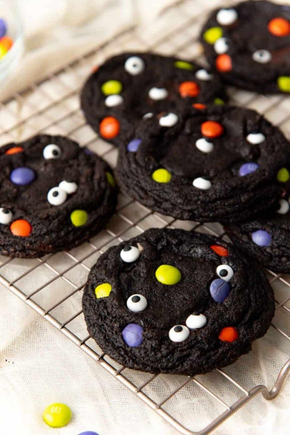 Halloween Monster Cookies