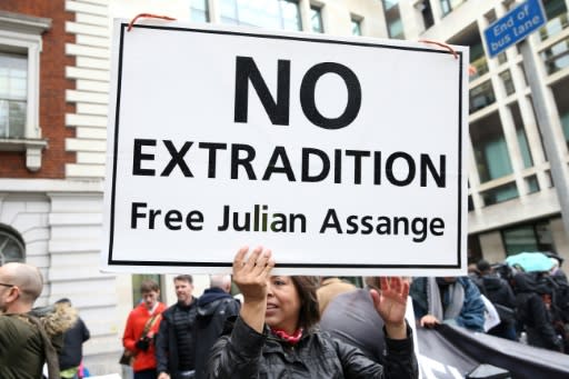 Supporters say the US charges against WikiLeaks founder Julian Assange are an infringement of press freedoms