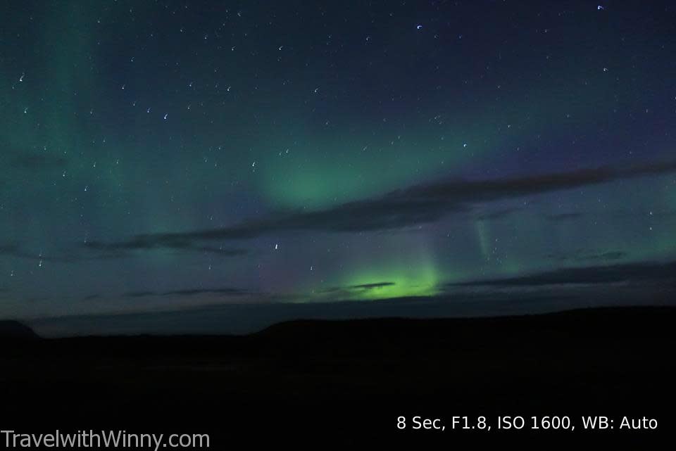 冰島 極光 iceland northern light aurora