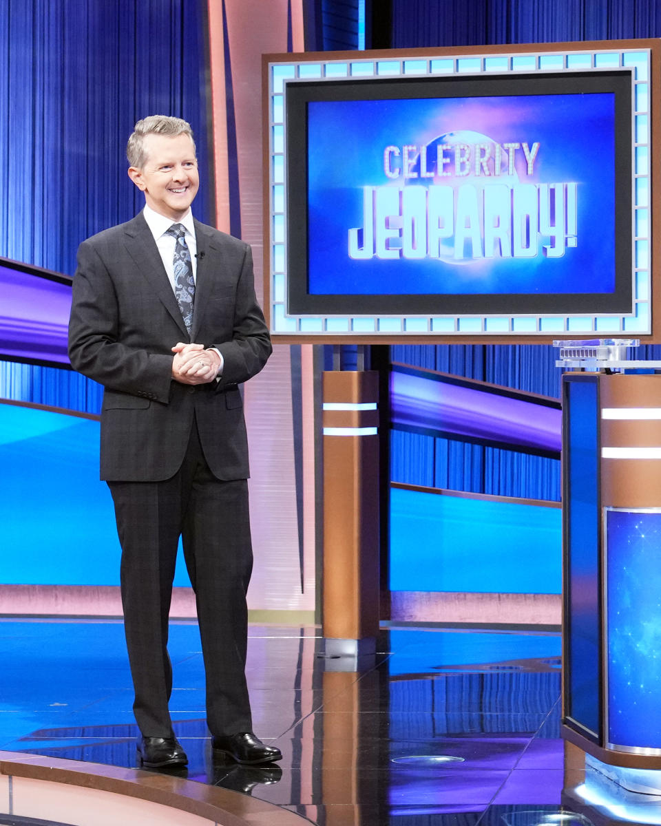 Ken Jennings on “Celebrity Jeopardy!