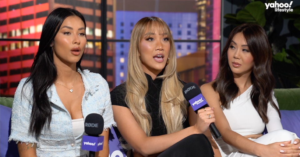 MAFS’ Evelyn Ellis, Janelle Han and Selina Chhaur.