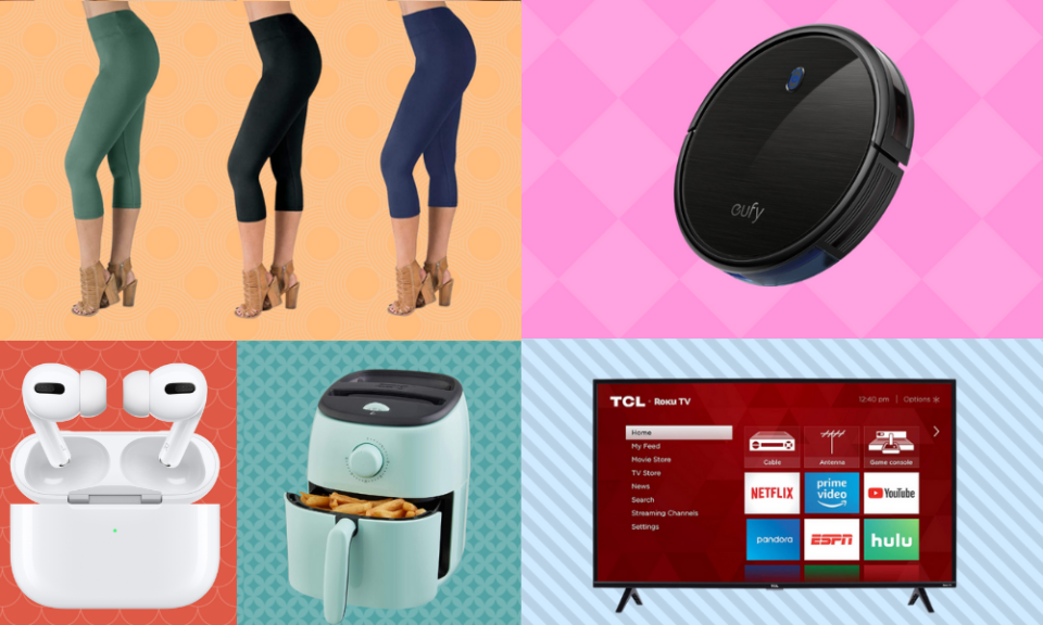 Score big discounts off everything from AirPods to leggings. (Photo: Amazon)
