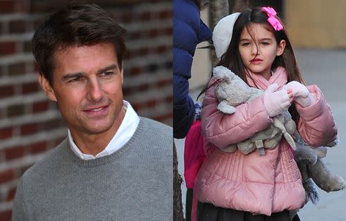 Tom Cruise is reported to be lashing out on Suri's Christmas gift this year. Credit: Getty Images