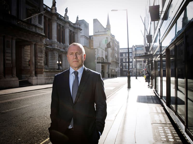 Nicolai Tangen, appointed as the new CEO of the Norges Bank Investment Management, poses for a picture in London