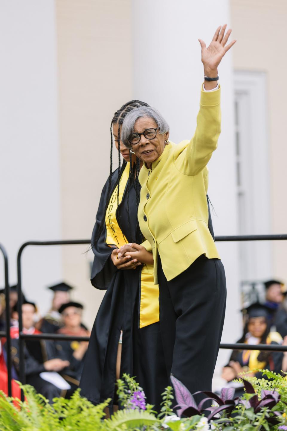 Barbara Lee, of Staunton, is Mary Baldwin University's 2024 recipient of The Algernon Sydney Sullivan Award presented to individuals who demonstrate nobility of character and unselfish service to the broad community.