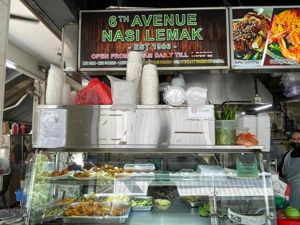 Sixth Avenue Nasi Lemak 05 - storefront