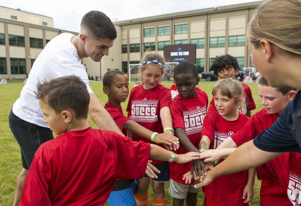 Christian Pulisic is just 19, but already he’s the face of U.S. soccer. (AP)