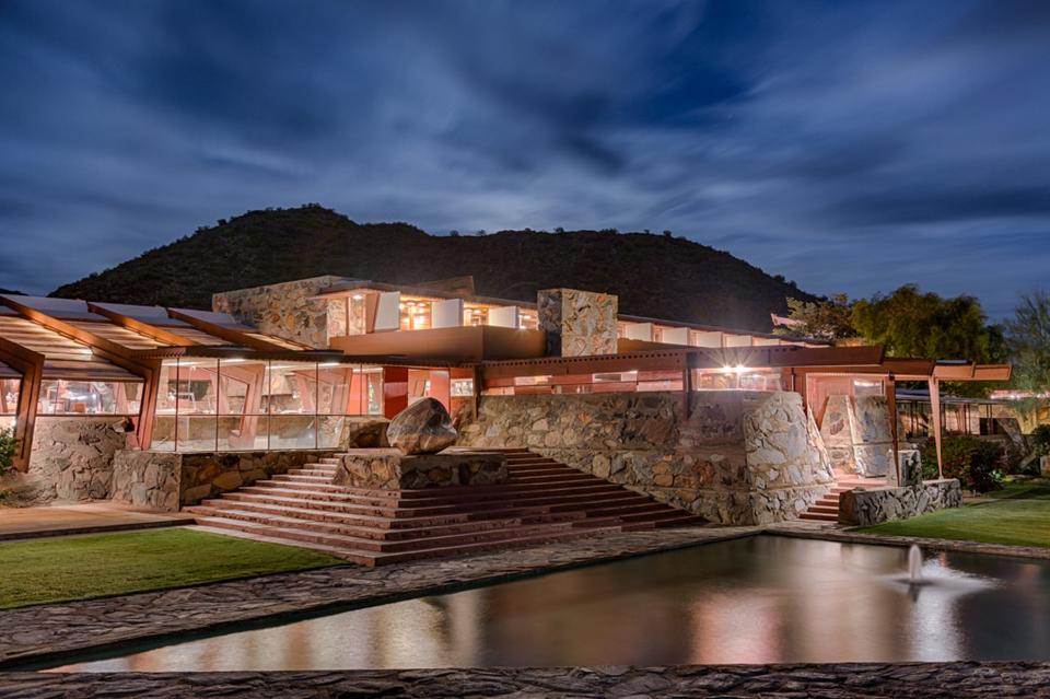 Taliesin West, Frank Lloyd Wright's winter home in Scottsdale.