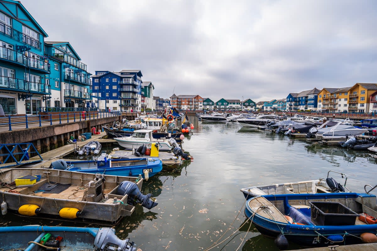 The town’s colourful marina (Richard Collett)