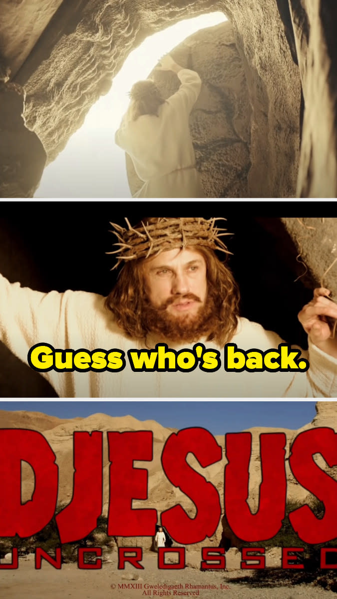 Screenshots from "Djesus Uncrossed"