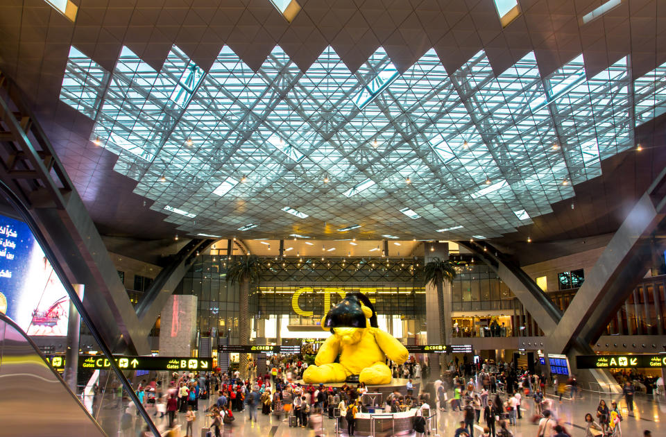 New Doha International Airport,Hamad International Airport,Qatar Airways