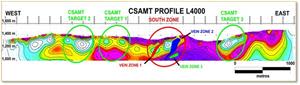 CSAMT TARGETS