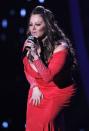 In this April 26, 2012, file photo, singing superstar Jenni Rivera performs during the Latin Billboard Awards in Coral Gables, Fla. Authorities in Mexico say the wreckage of a small plane believed to be carrying Rivera has been found on Sunday, Dec. 9, 2012, and there are no apparent survivors. (AP Photo/Lynne Sladky, file)