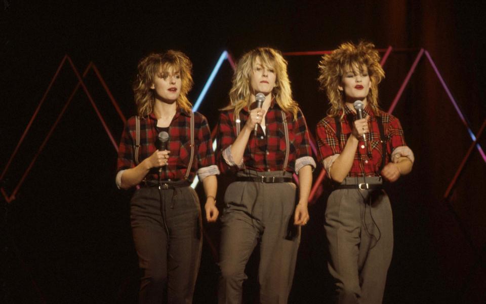 Bananarama perform on Top Of The Pops - Hutton Archive