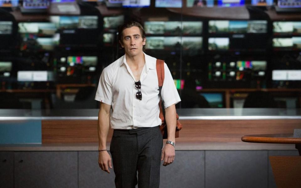 Jake Gyllenhaal in "Nightcrawler" on Netflix. (Photo: Open Road Films/"Nightcrawler")