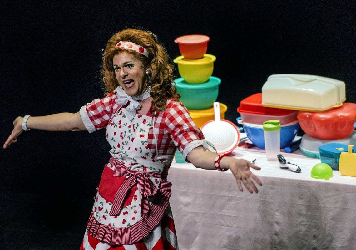 “Dixie Longate: Cherry Bombs & Bottle Rockets,” starring Dixie Longate of “Dixie’s Tupperware Party” fame, will run Feb. 3-4 at Starlight’s Cohen Community Stage House.
