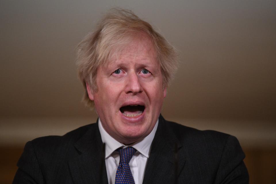The former Labour prime minister called on Boris Johnson to set up a commission on democracy which would review how the UK is governedGetty Images