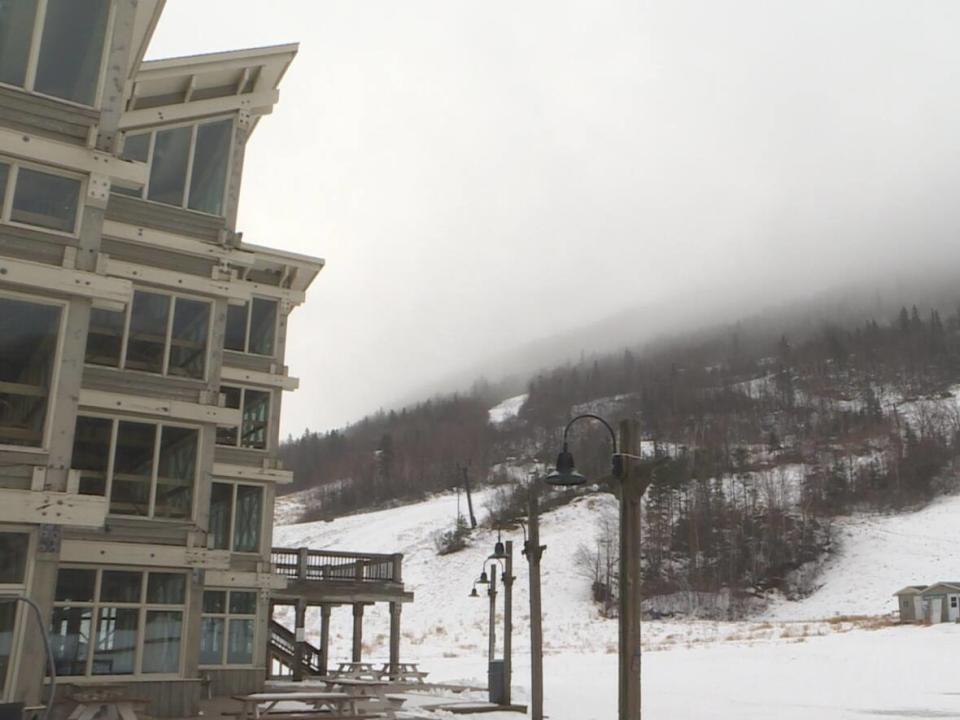 Marble Mountain is winding down its ski season but the doors will remain open all summer long.  (Colleen Connors/CBC - image credit)