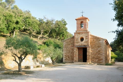 A small chapel, the only one in Port-Cros - Credit: istock