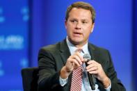 Wal-Mart CEO Doug McMillon addresses a business leader panel discussion as part of the U.S.-Africa Business Forum in Washington August 5, 2014. REUTERS/Jonathan Ernst