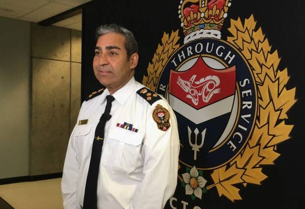 Victoria Police Chief Del Manak says city bylaw officers have previously had to call police after being threatened with violence while checking on campers and park grounds.