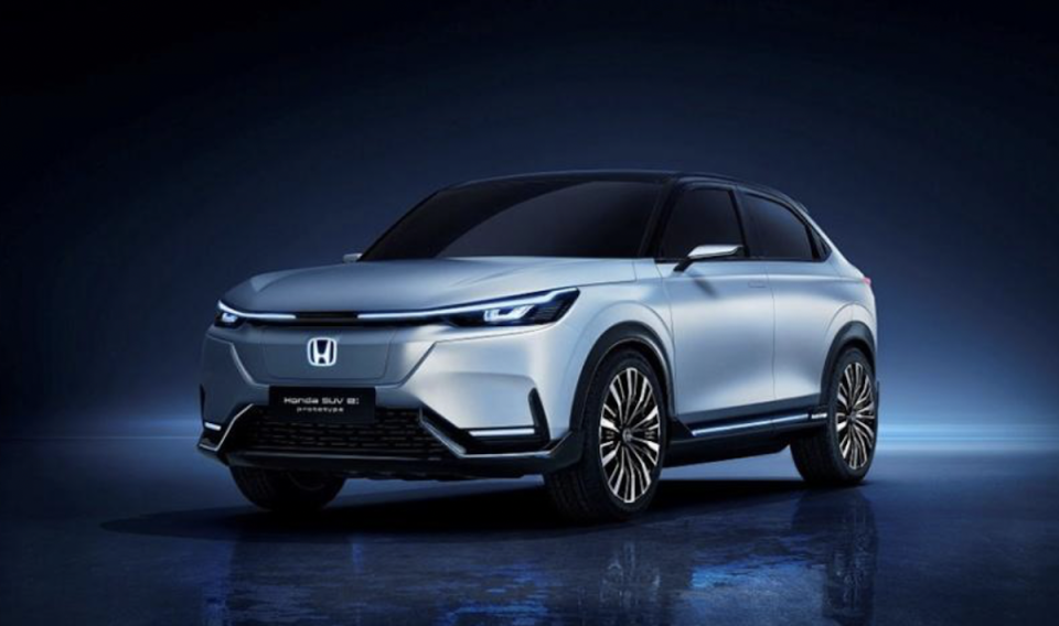 Honda 在上海車展發表接近量產版本的 Honda SUV e 原型車。
