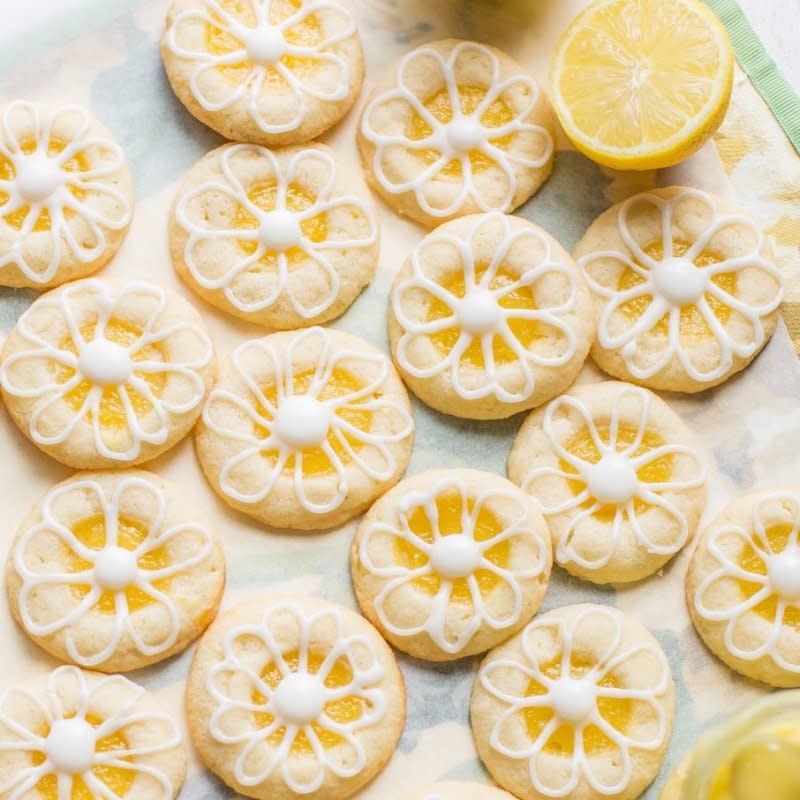 <p>savingdessert.com</p><p>A lime infused shortbread cookie filled with homemade Lemon Curd and topped with a simple lime icing - a real summer treat! </p><p><strong>Get the recipe: </strong><a href="http://www.savingdessert.com/lemon-lime-shortbread-thumbprint-cookies/" rel="nofollow noopener" target="_blank" data-ylk="slk:Lemon-Lime Shortbread Thumbprint Cookies;elm:context_link;itc:0;sec:content-canvas" class="link "><strong>Lemon-Lime Shortbread Thumbprint Cookies</strong></a></p><p><strong>Related: <a href="https://www.yahoo.com/lifestyle/secret-ingredient-best-ever-lemon-113000117.html" data-ylk="slk:The Secret Ingredient for the Best-Ever Lemon Bars;elm:context_link;itc:0;sec:content-canvas;outcm:mb_qualified_link;_E:mb_qualified_link;ct:story;" class="link  yahoo-link">The Secret Ingredient for the Best-Ever Lemon Bars</a></strong></p>