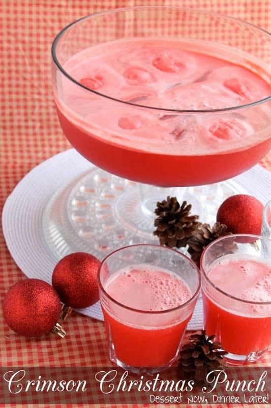 Crimson Christmas Punch