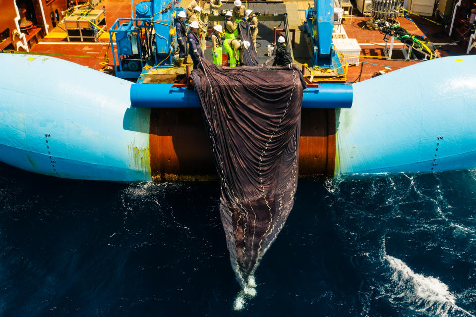 The submission includes extensive biological samples gathered from world-first deployments of a Multiple Opening/Closing Net and Environmental Sensing System (MOCNESS) at depths exceeding 4,000 meters.