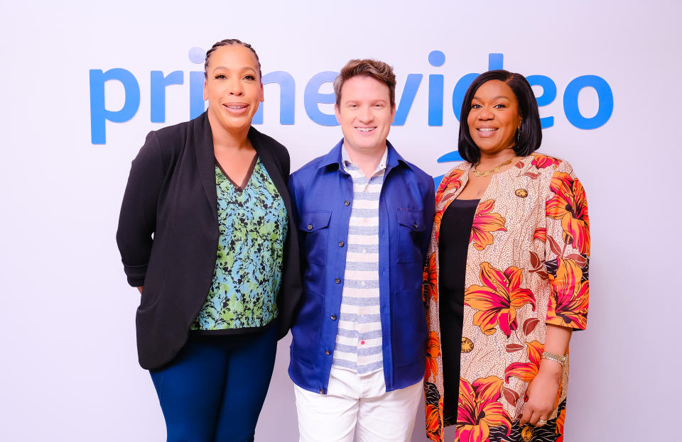 Amazon Prime Video originals execs Ayanna Lonian, Ned Mitchell & Wangi Mba-Uzoukwu - Credit: Amazon