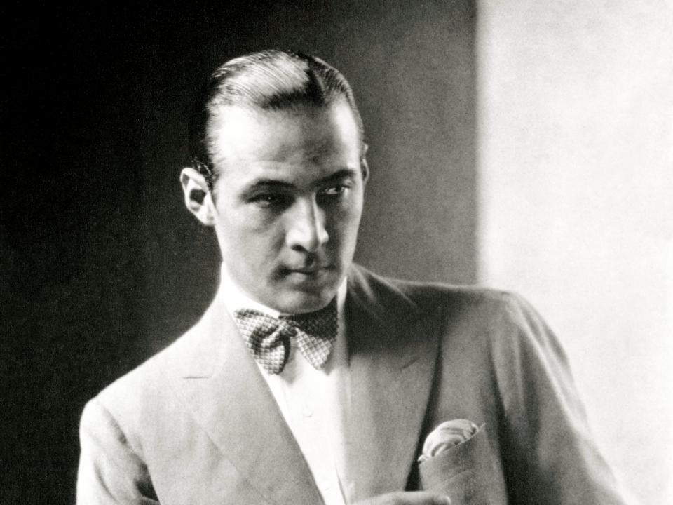 Portrait of Rudolph Valentino