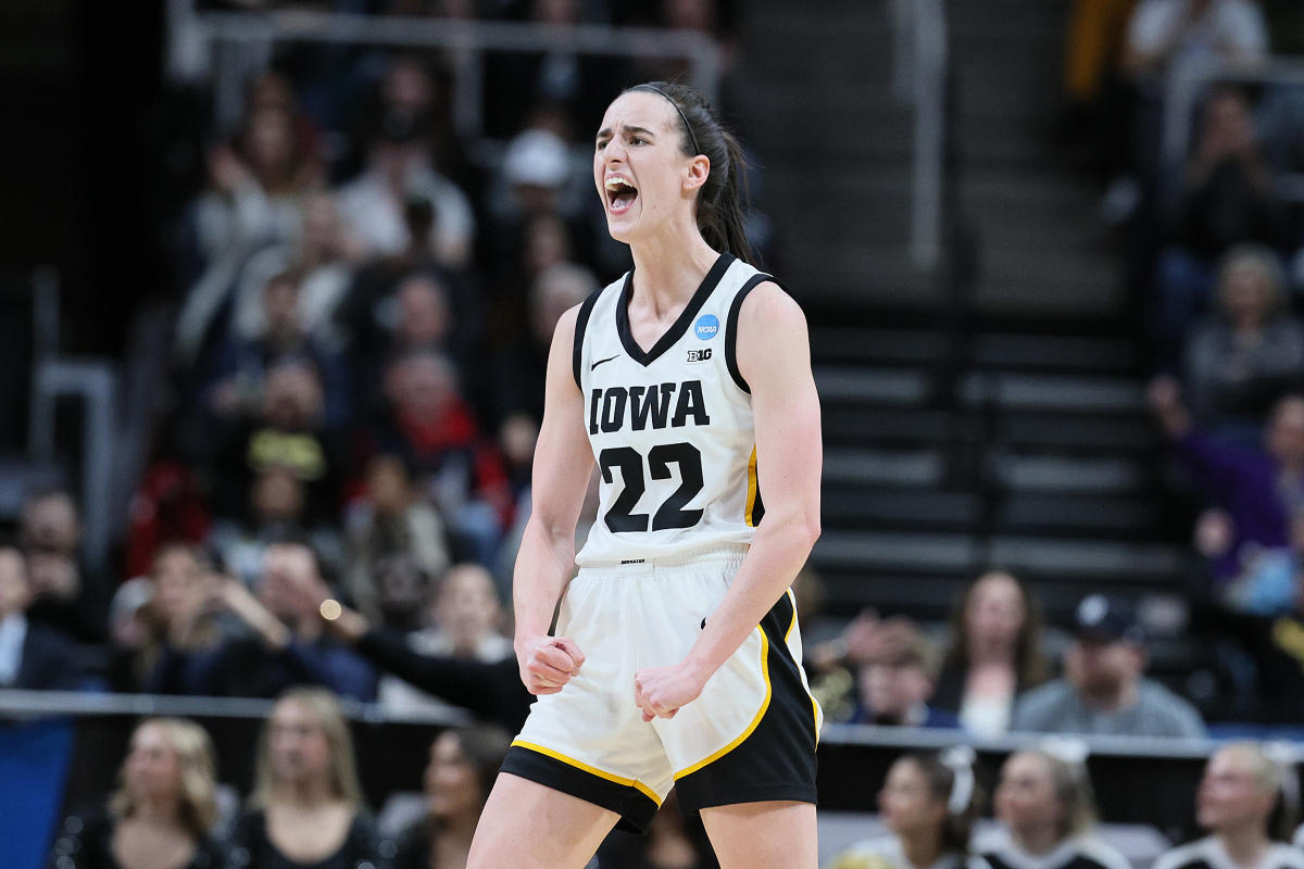 Caitlin Clark leads Iowa to a victory setting up a rematch with LSU in the NCAA Women\'s Basketball Tournament