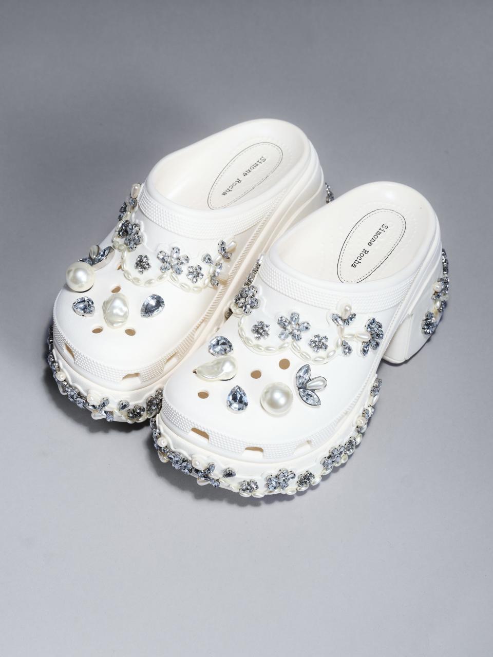 Fashion designer Simone Rocha launches bedazzled Crocs collaboration ...