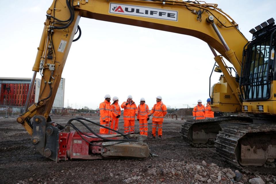 A contract to build HS2’s Curzon Street station in Birmingham was awarded in May (Eddie Keogh/PA) (PA Archive)